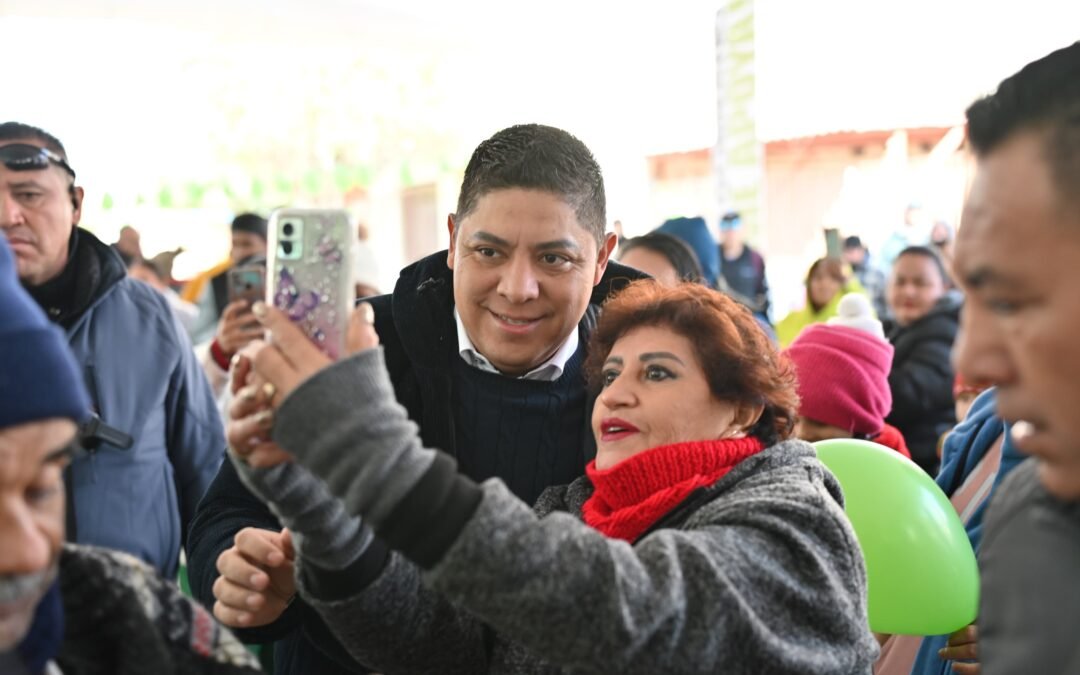 RICARDO GALLARDO ENTREGA REHABILITACIÓN DE AVENIDA CORAL
