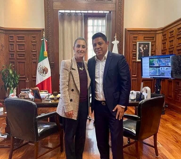 RICARDO GALLARDO SOSTENDRÁ REUNIÓN CON LA PRESIDENTA CLAUDIA SHEINBAUM