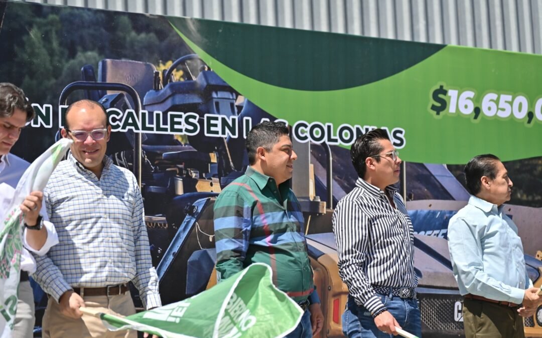 RICARDO GALLARDO IMPULSA EL RESCATE DE MÁS CALLES EN LA CAPITAL