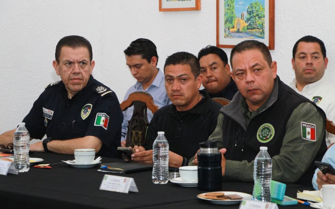 SSPC de la Capital coordina acciones con autoridades federales para combatir el robo de vehículos