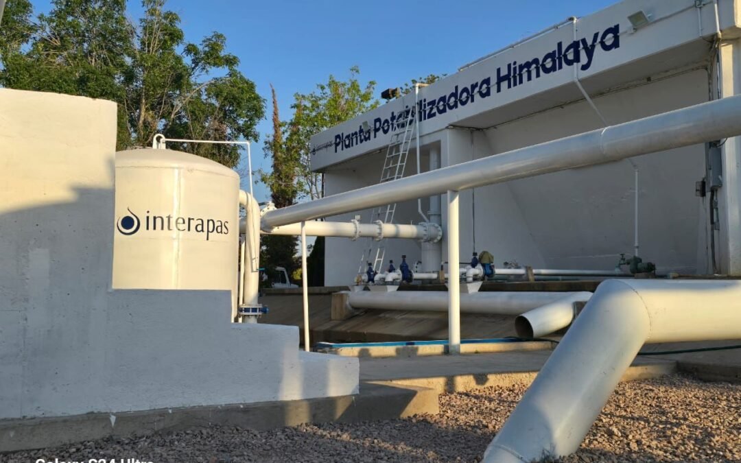 Potabilizadora Himalaya, refuerza suministro para 5 mil viviendas al poniente de la Ciudad Capital.
