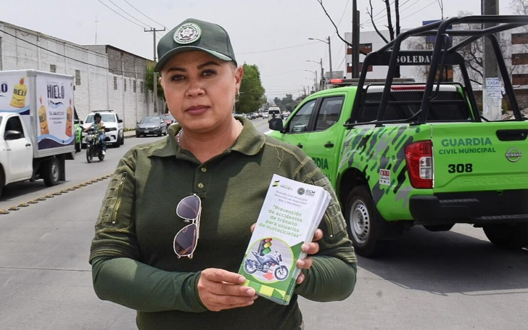 SEGURIDAD VIAL DE SOLEDAD ARRANCA CAMPAÑA DE CONCIENTIZACIÓN Y MEDIDAS PREVENTIVAS EN MOTOCICLISTAS