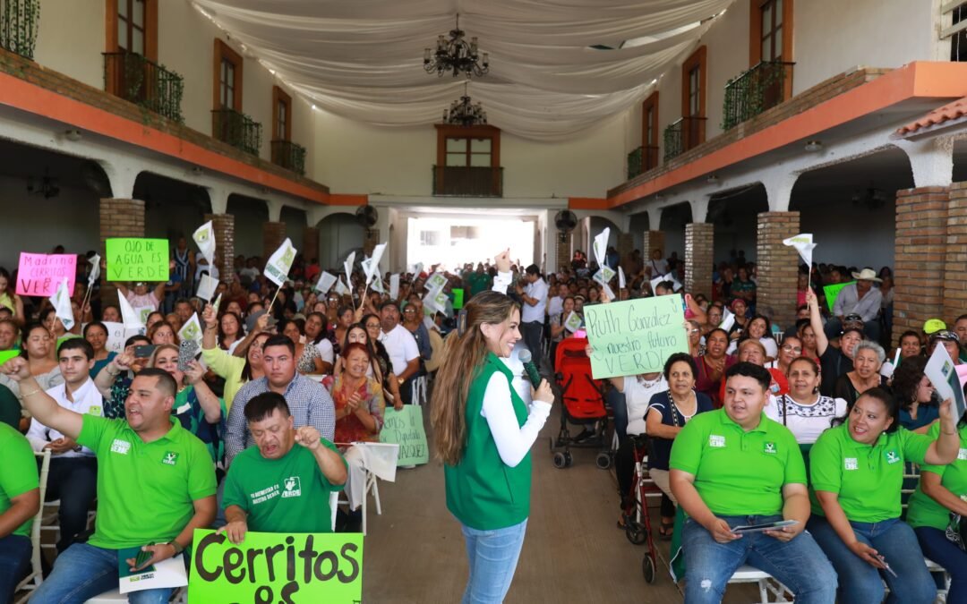 RUTH GONZÁLEZ TOMA PROTESTA A COMITÉ MUNICIPAL DEL PARTIDO VERDE EN CERRITOS