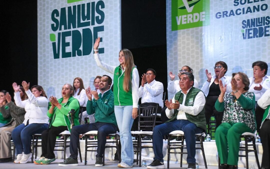 RUTH GONZÁLEZ TOMA PROTESTA AL COMITÉ VERDE EN SOLEDAD; “SOLEDAD SERÁ LA LOCOMOTORA ELECTORAL DEL 2027”, ADVIERTE NAVARRO