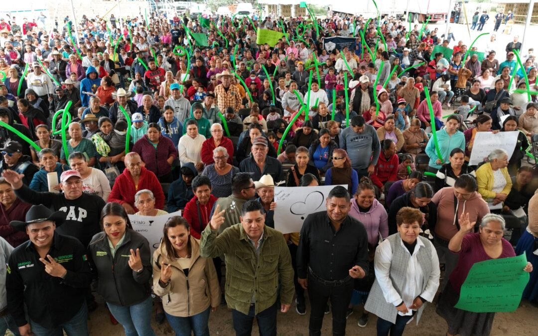 RICARDO GALLARDO ANUNCIA SEGURIDAD Y MÁS INFRAESTRUCTURA A VILLA DE REYES