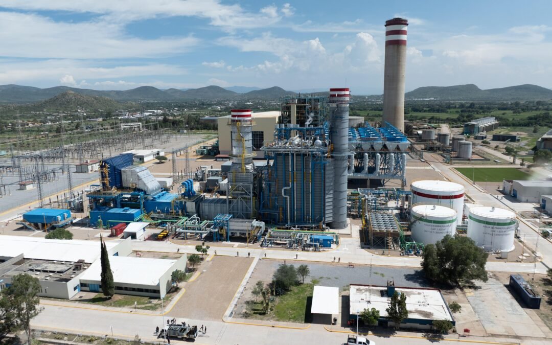 El Gobernador de San Luis Potosí acompañó a la presidenta de México Claudia Sheinbaum Pardo a inaugurar la nueva Central de Ciclo Combinado