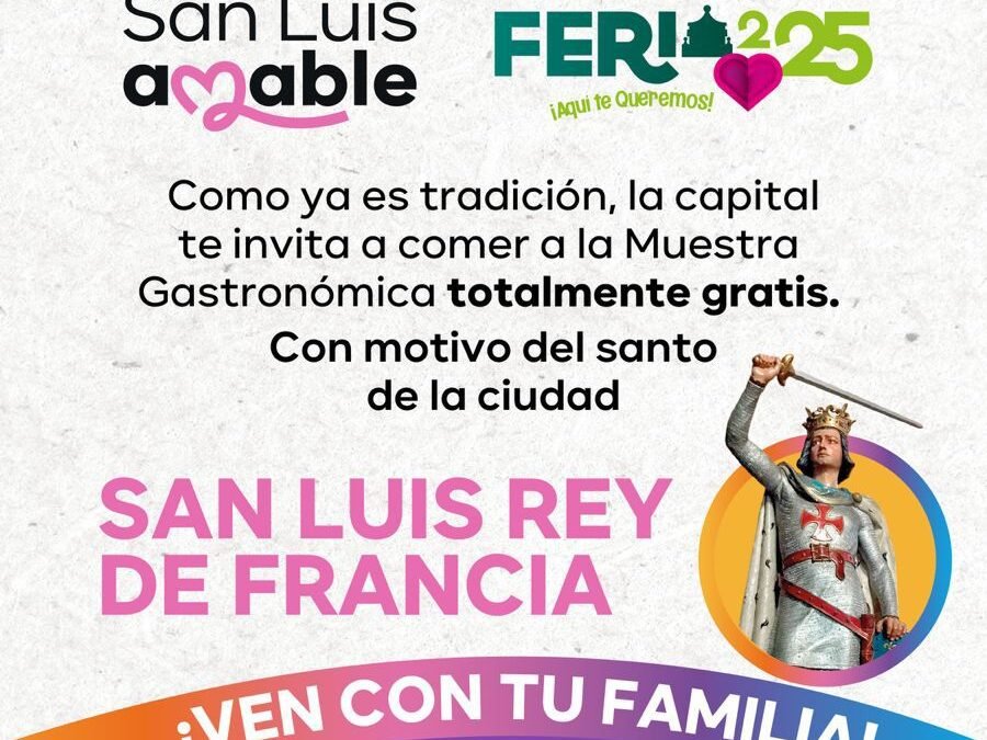 Gobierno de la Capital invita de manera gratuita a la Muestra Gastronómica de la Fenapo 2025, este 25 de agosto