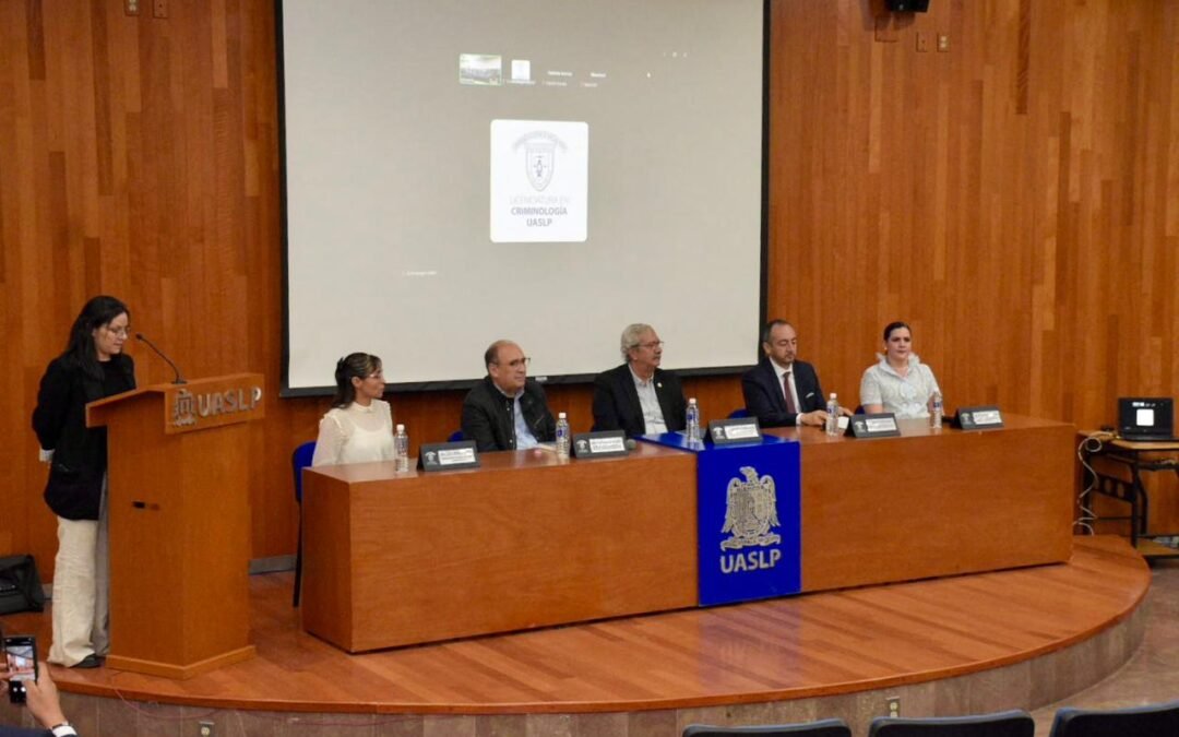 Academia y realidad social, eje del Primer Congreso Internacional de Criminología, Victimología y Política Criminal de la UASLP