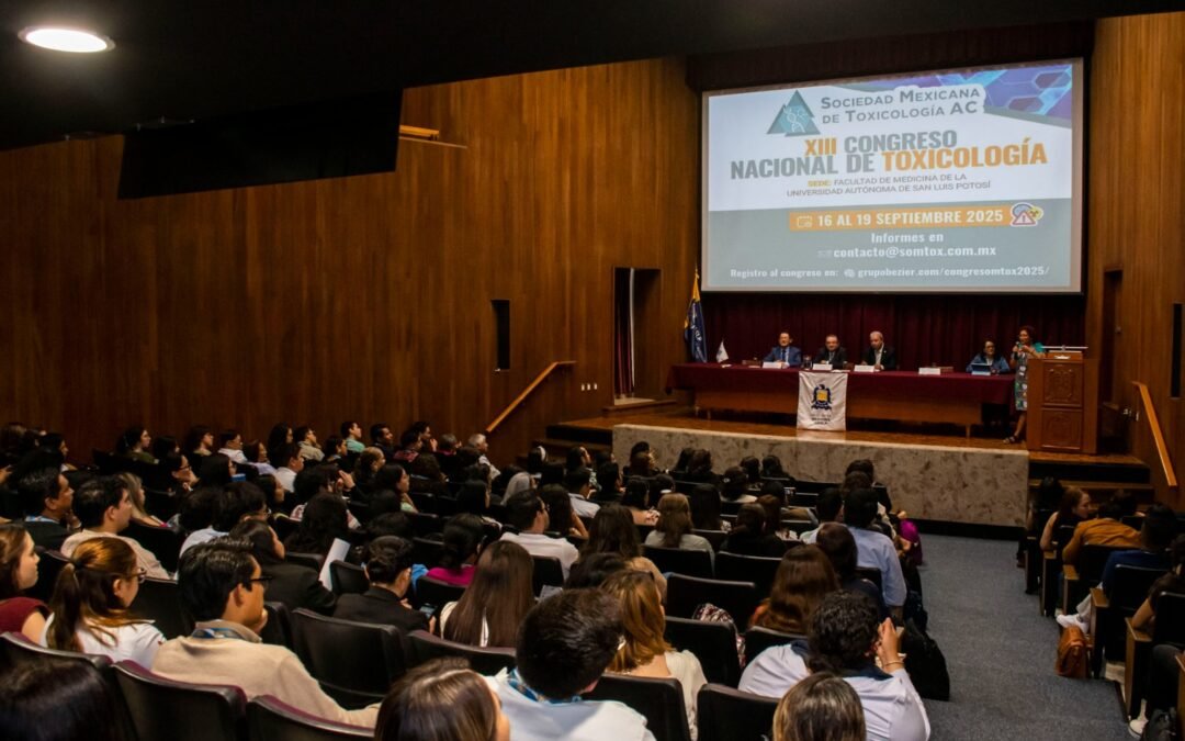 Facultad de Medicina UASLP recibe al XIII Congreso Nacional de Toxicología
