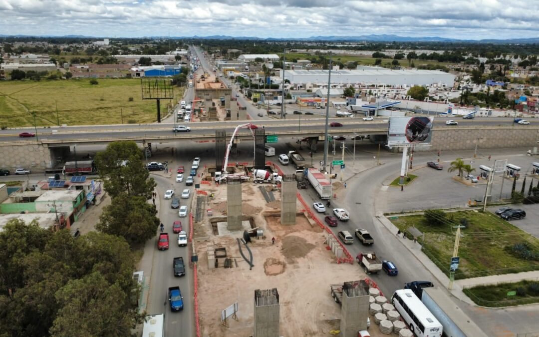 AVANZA A BUEN RITMO PROYECTO DE MEGA PUENTE EN CIRCUITO POTOSÍ