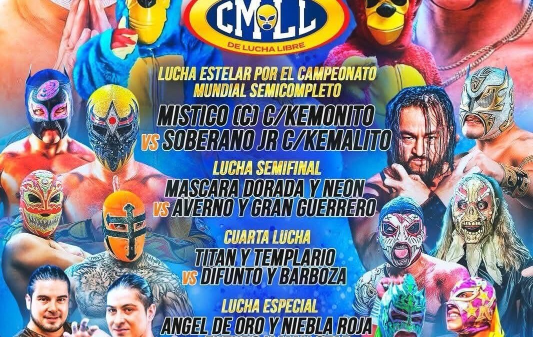 LA LUCHA LIBRE DE ALTO NIVEL SE VIVE EN LA FENAPO