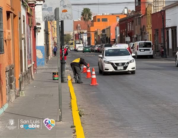 Refuerzan mantenimiento permanente en el Centro Histórico de San Luis Potosí