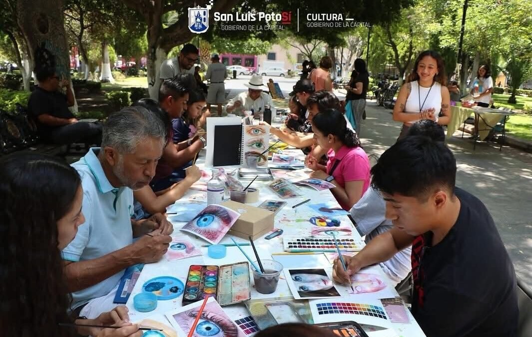 EL JARDÍN DEL ARTE DEL BARRIO DE TEQUISQUIAPAN, UN PUNTO DE ENCUENTRO CULTURAL CADA FIN DE SEMANA