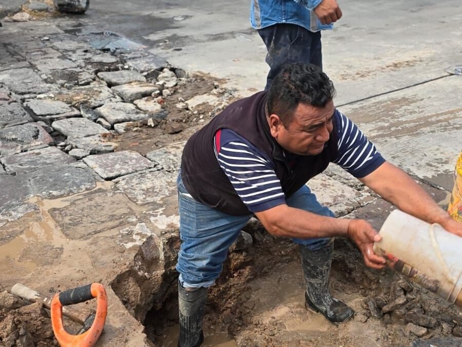 Interapas da mantenimiento preventivo a infraestructura hidráulica para evitar fugas