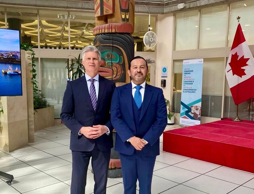 FORTALECEN LAZOS ECONÓMICOS ENTRE SAN LUIS POTOSÍ Y CANADÁ