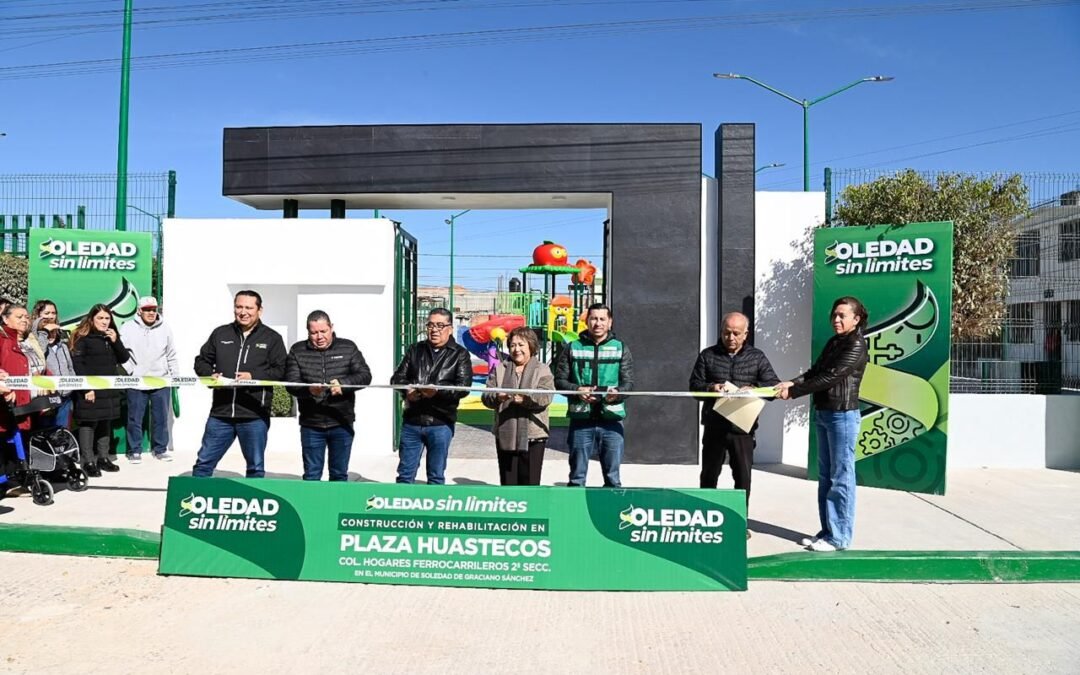 JUAN MANUEL NAVARRO TRANSFORMA COLONIA HOGARES FERROCARRILEROS CON PARQUE URBANO