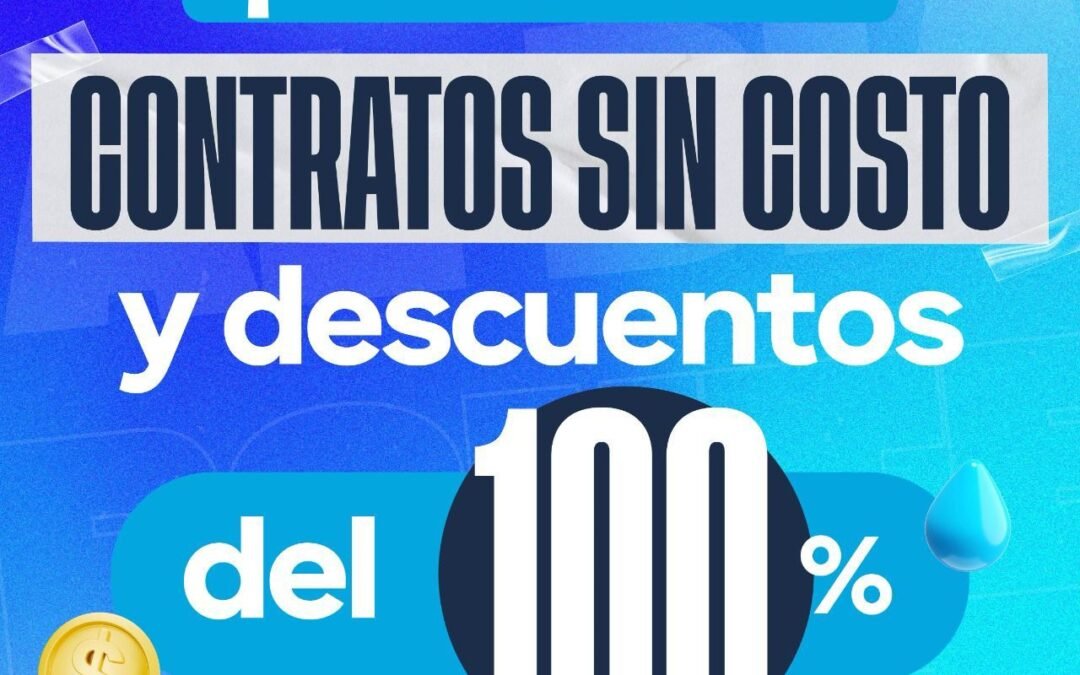 Interapas mantiene contratación sin costo para tomas domésticas, en enero