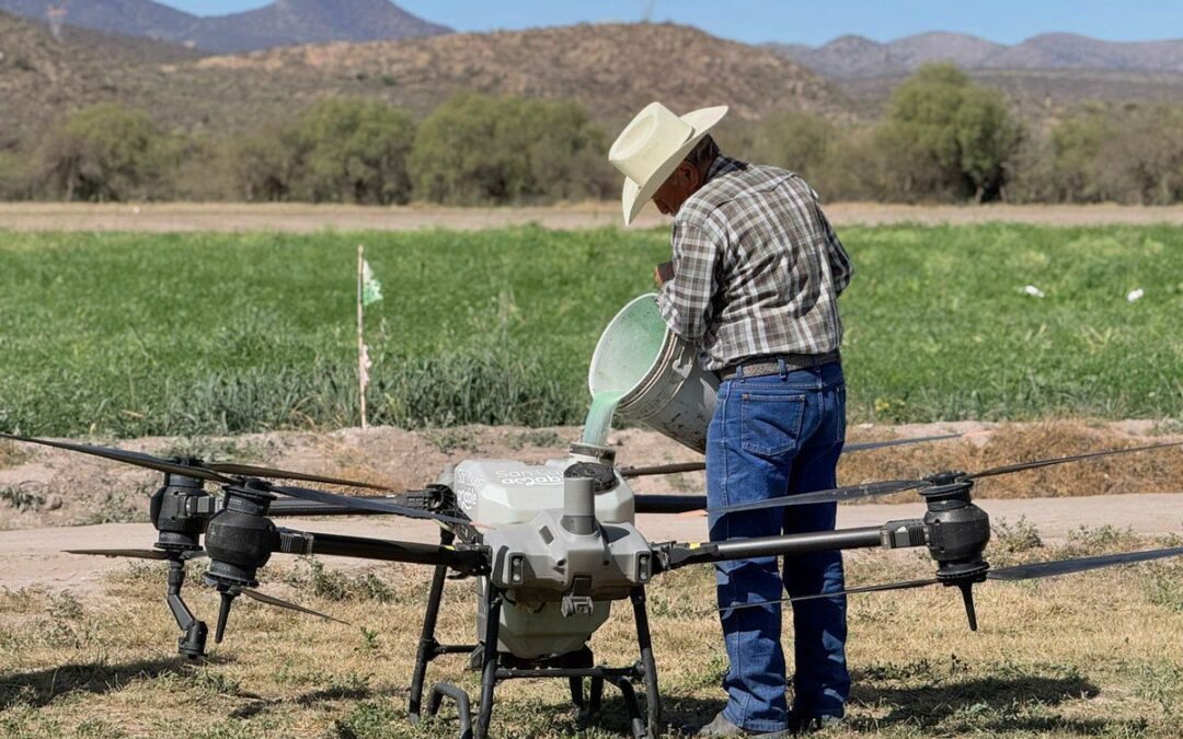 Gobierno Municipal respalda a productores agrícolas con aero fumigación