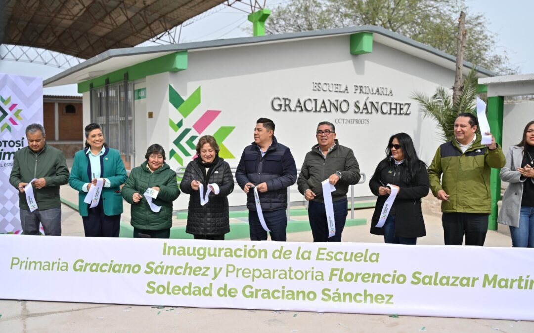 INVERTIRÁ RICARDO GALLARDO MÁS DE 600 MILLONES EN 120 ESCUELAS DURANTE 2026