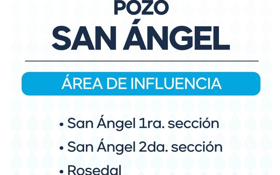 Interapas pone en operación el pozo San Ángel