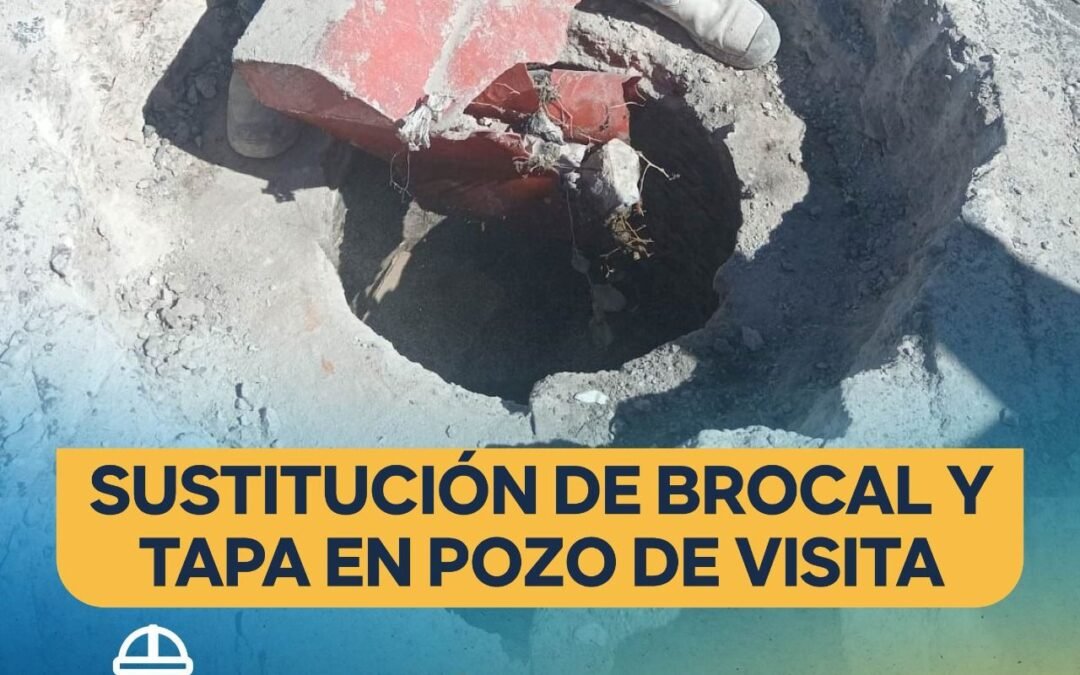 Interapas renueva pozos de visita para mayor seguridad en la colonia Dalias