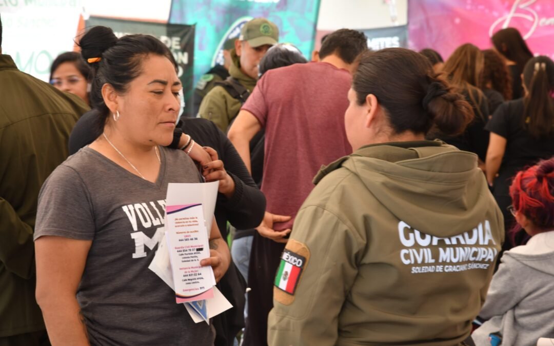 COMUNIDAD VECINAL DE SAN ANTONIO EN SOLEDAD REFUERZA CULTURA DE PAZ CON FERIA DE SEGURIDAD
