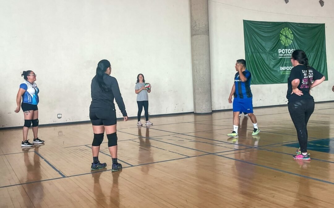 VOLEIBOL FEMENIL PRIORIZA EL BIENESTAR DE SERVIDORAS PÚBLICAS