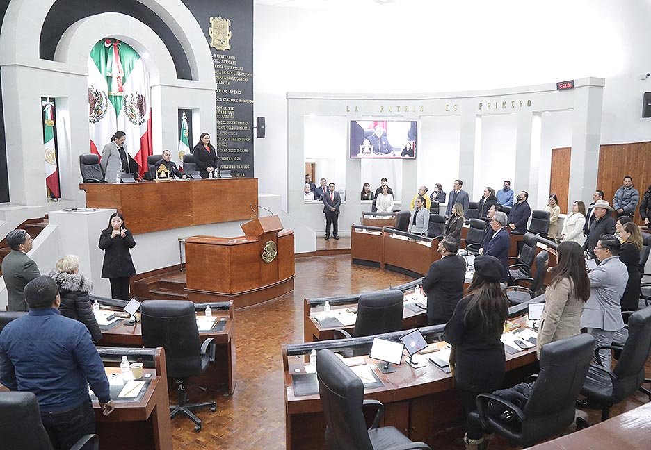 LA LXIV LEGISLATURA DEL CONGRESO DEL ESTADO REALIZA LA APERTURA DE SU SEGUNDO PERIODO ORDINARIO DEL SEGUNDO AÑO DE EJERCICIO CONSTITUCIONAL.