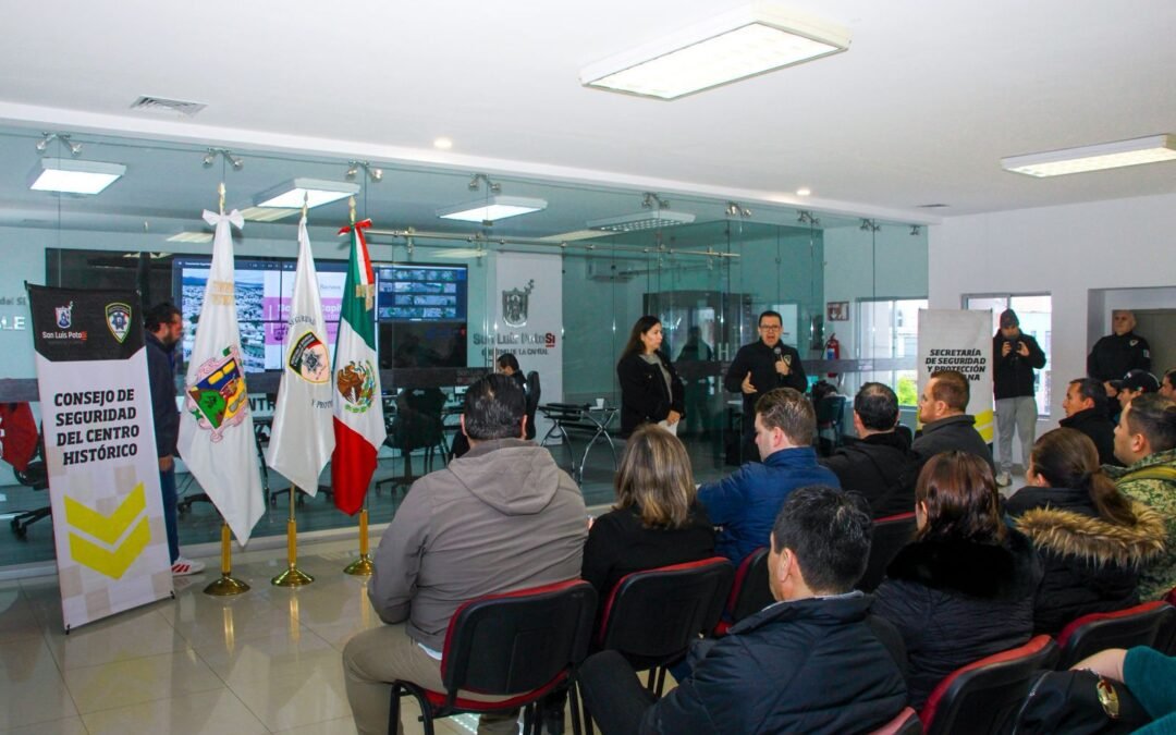 Decisiones conjuntas generan resultados en el Consejo de Seguridad del Centro Histórico