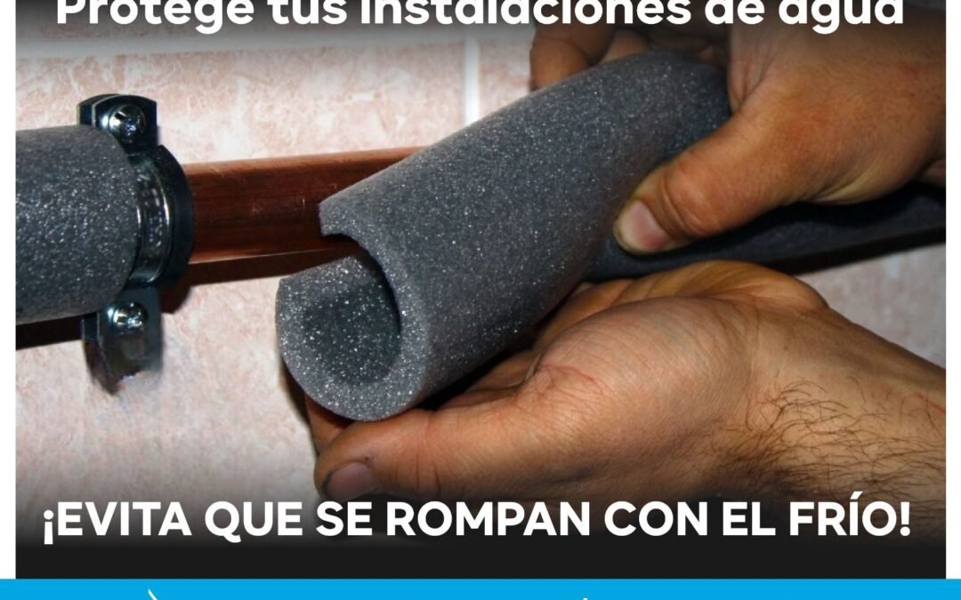 Ante llegada de frente frío, Interapas invita a proteger tuberías y medidores