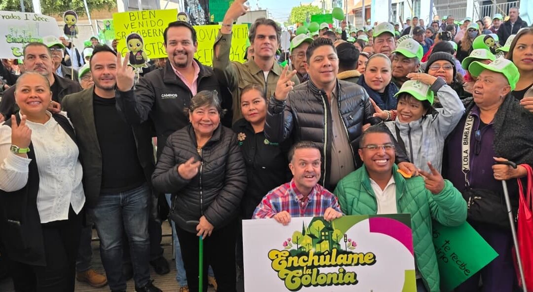 DEPENDENCIAS SE SUMAN AL MEJORAMIENTO INTEGRAL DE COLONIAS