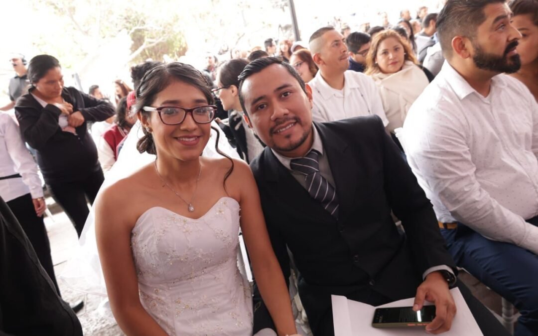 ¿Quieren casarse? Aún pueden dar el sí con la familia y el DIF Municipal