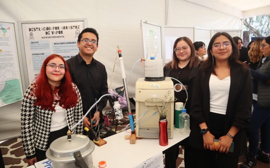 Estudiantes de Ingeniería Química de la UASLP desarrollan proyectos innovadores con impacto académico y tecnológico