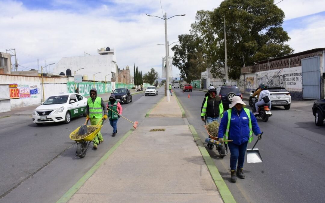 IMAGEN URBANA DE SOLEDAD ABARCA MÁS AVENIDAS CON LIMPIEZA INTEGRAL