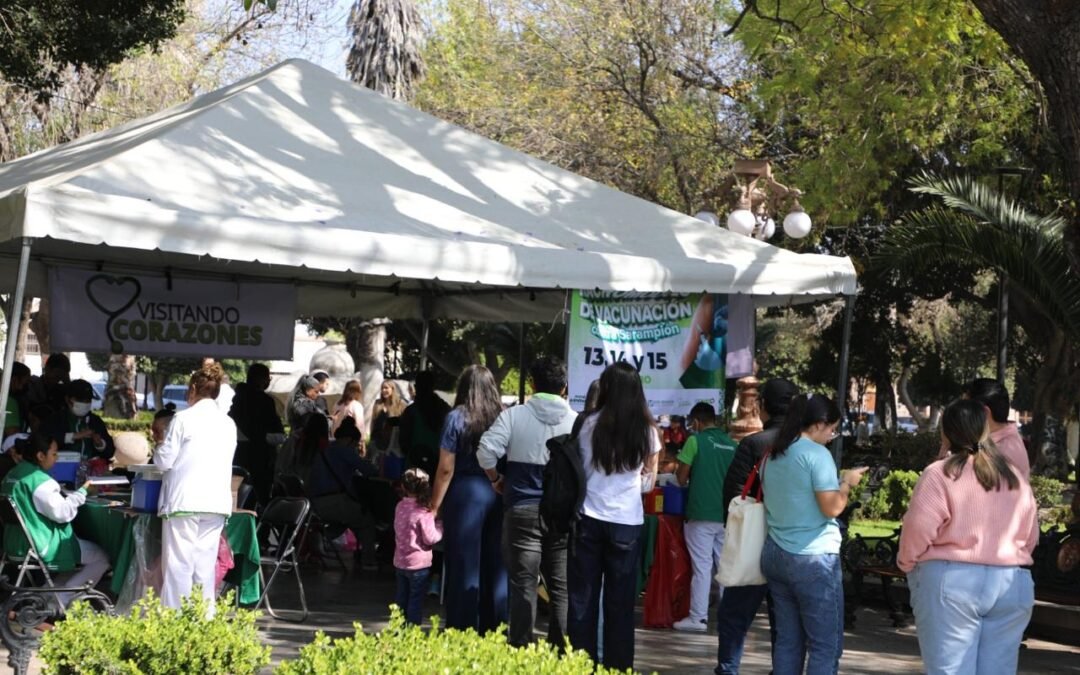 JORNADAS DE VACUNACIÓN MANTIENEN ALTA RESPUESTA EN SAN LUIS