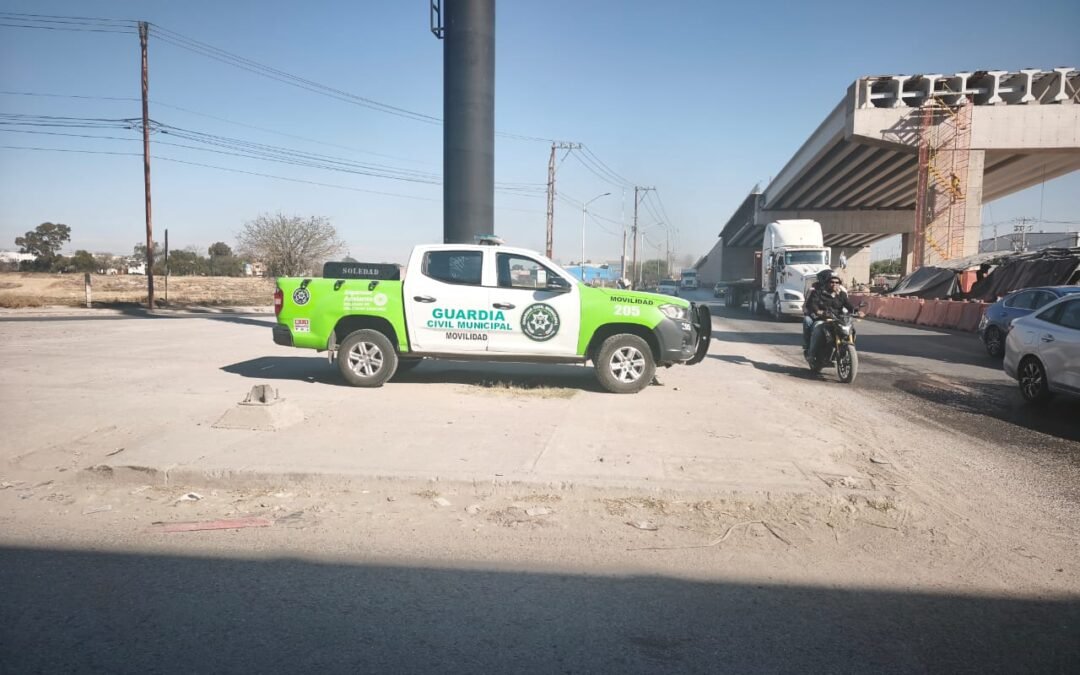 🚧🚦 CIERRE VIAL PARCIAL POR OBRAS EN PUENTE SUPERIOR EN SOLEDAD🚦🚧