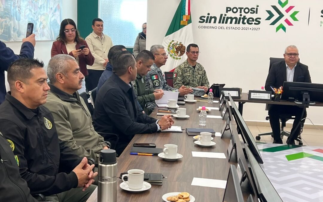 GUARDIA CIVIL DE SOLEDAD PRESENTA RESULTADOS ANTE MESA ESTATAL DE CONSTRUCCIÓN DE LA PAZ