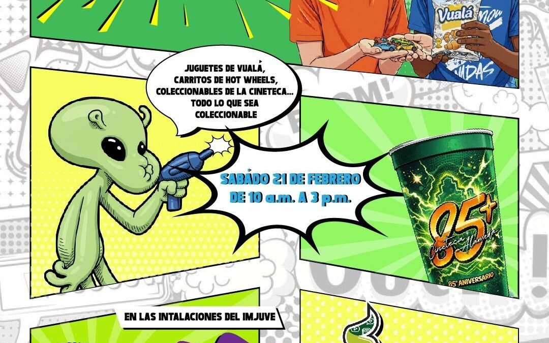 IMJUVE DE SOLEDAD CONVOCA A JUVENTUDES A INTERCAMBIO DE COLECCIONABLES CON ACCESO LIBRE Y TOTALMENTE GRATUITO