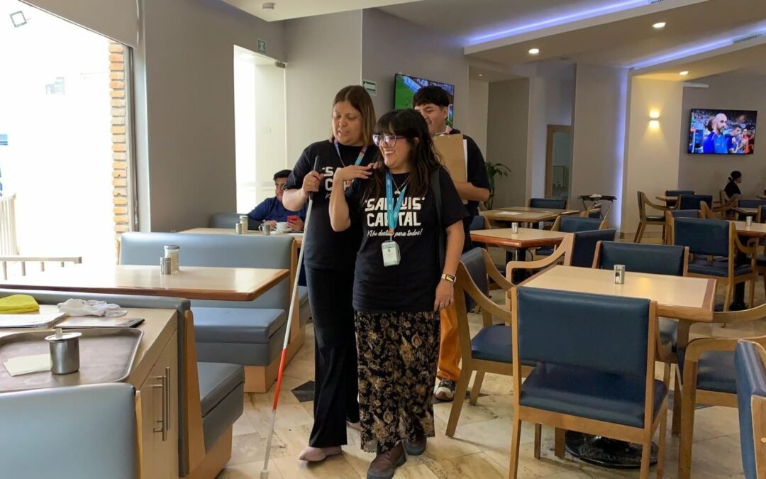 Impulsa San Luis Capital programa de turismo inclusivo en el Centro Histórico