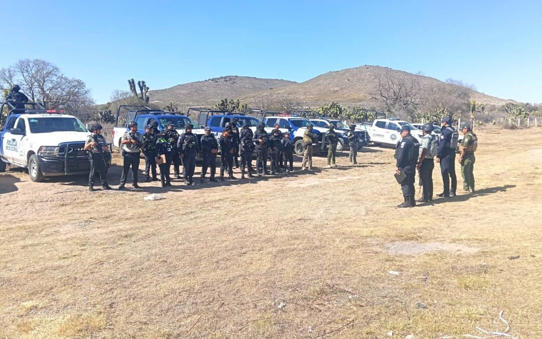 GUARDIA CIVIL ESTATAL FORTALECE OPERATIVO ESTRATÉGICO CON ESTADOS VECINOS