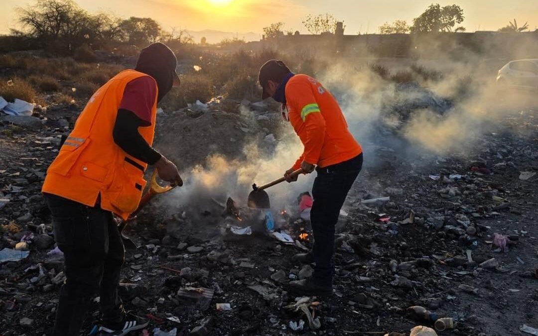 Más acciones del Ayuntamiento Capitalino para evitar riesgos y contaminación en SLP