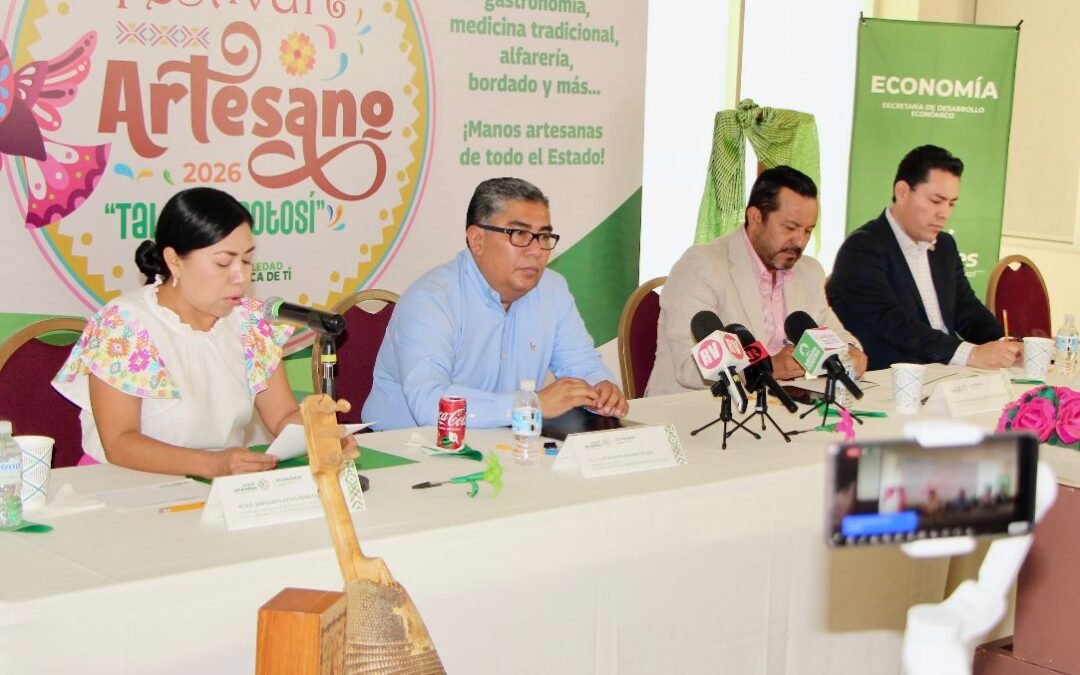 FESTIVAL DEL ARTESANO 2026 PROYECTA EL TALENTO POTOSINO