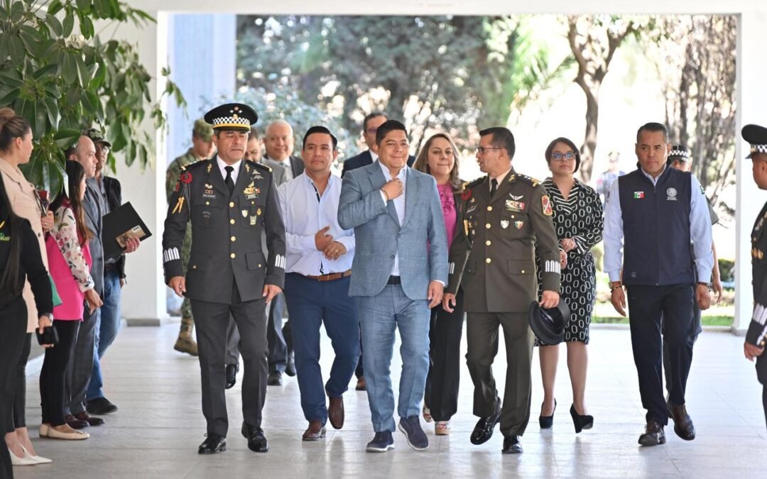 RICARDO GALLARDO PARTICIPA EN TOMA DE PROTESTA DE NUEVO COORDINADOR DE LA GUARDIA NACIONAL EN EL ESTADO