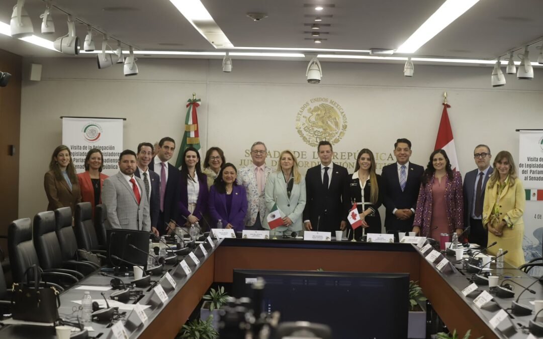 RUTH GONZÁLEZ SILVA IMPULSA REACTIVACIÓN DEL DIÁLOGO INTERPARLAMENTARIO ENTRE MÉXICO Y CANADÁ