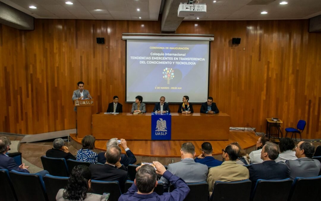 UASLP fortalece la cooperación internacional con coloquio sobre transferencia de conocimiento y tecnología