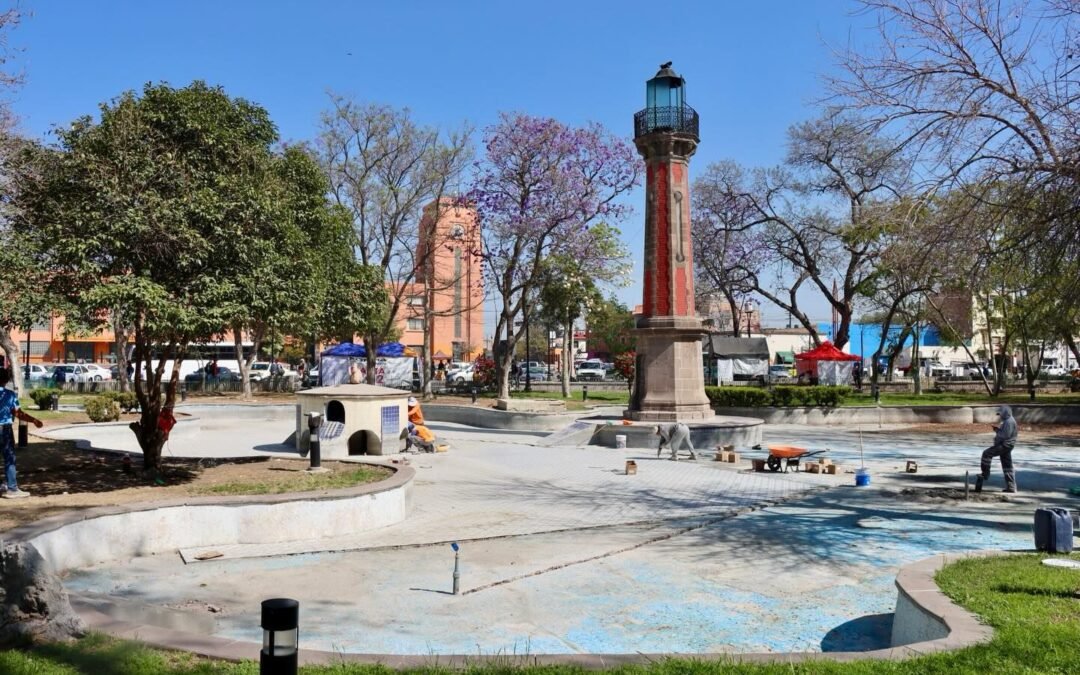 Continúa el Gobierno Municipal con las acciones para mantener en las mejores condiciones la Alameda