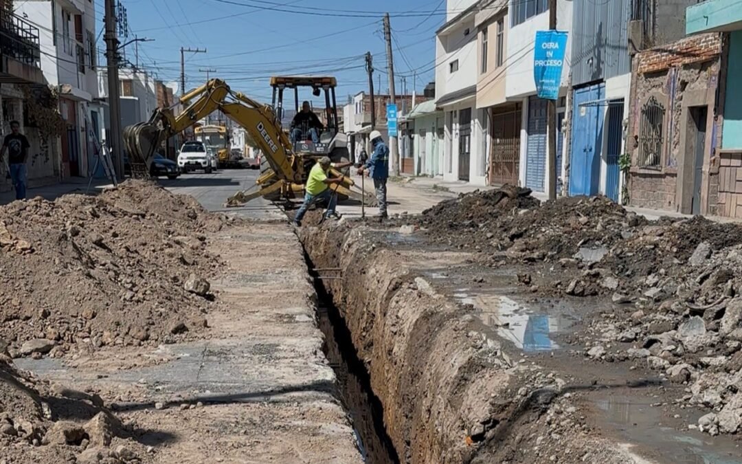 Al 50 por ciento avance en renovación sanitaria de Justo Corro: Interapas