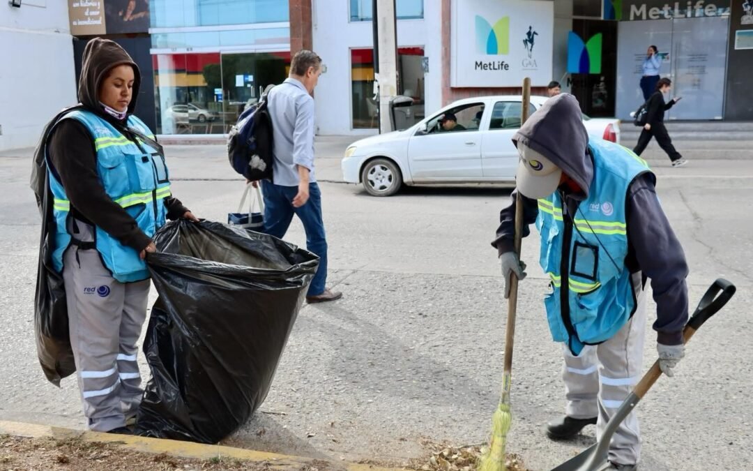Gobierno de la Capital mejora imagen urbana en avenidas Manuel J. Clouthier y Sierra Vista