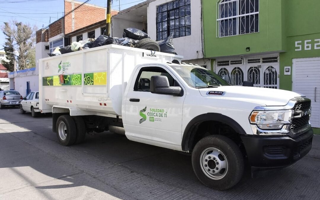 GOBIERNO DE SOLEDAD MEJORA SERVICIO DE RECOLECCIÓN DE RESIDUOS CON NUEVAS UNIDADES