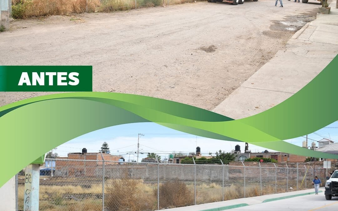 HABITANTES DE COLONIA FIDEL VELÁZQUEZ RESALTAN CAMBIO VENIDERO CON INICIO DE PARQUE URBANO